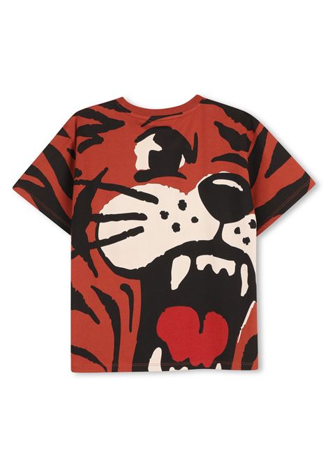 T-shirt con stampa KENZO KIDS | K61941Q50